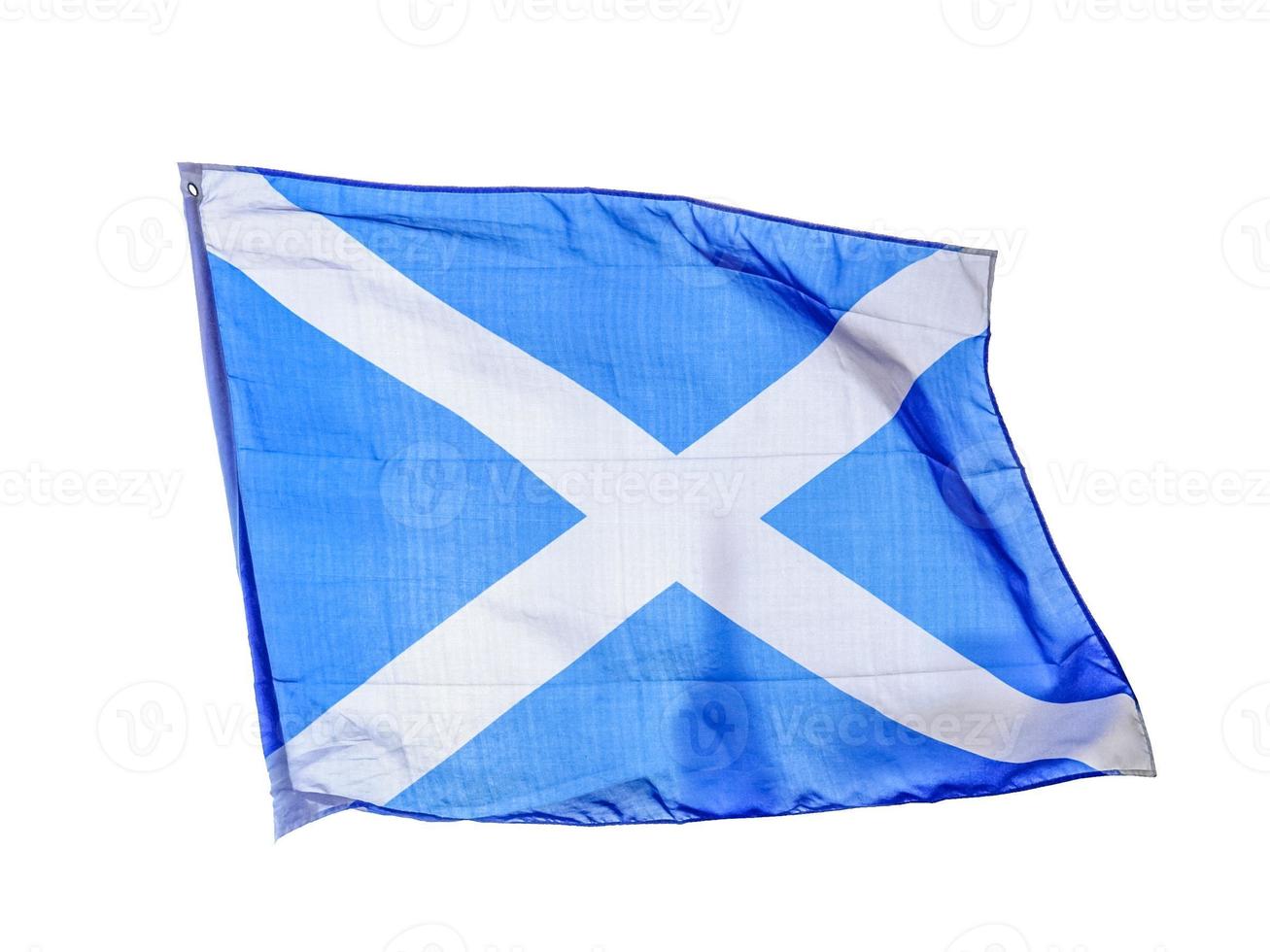drapeau écossais isolé photo