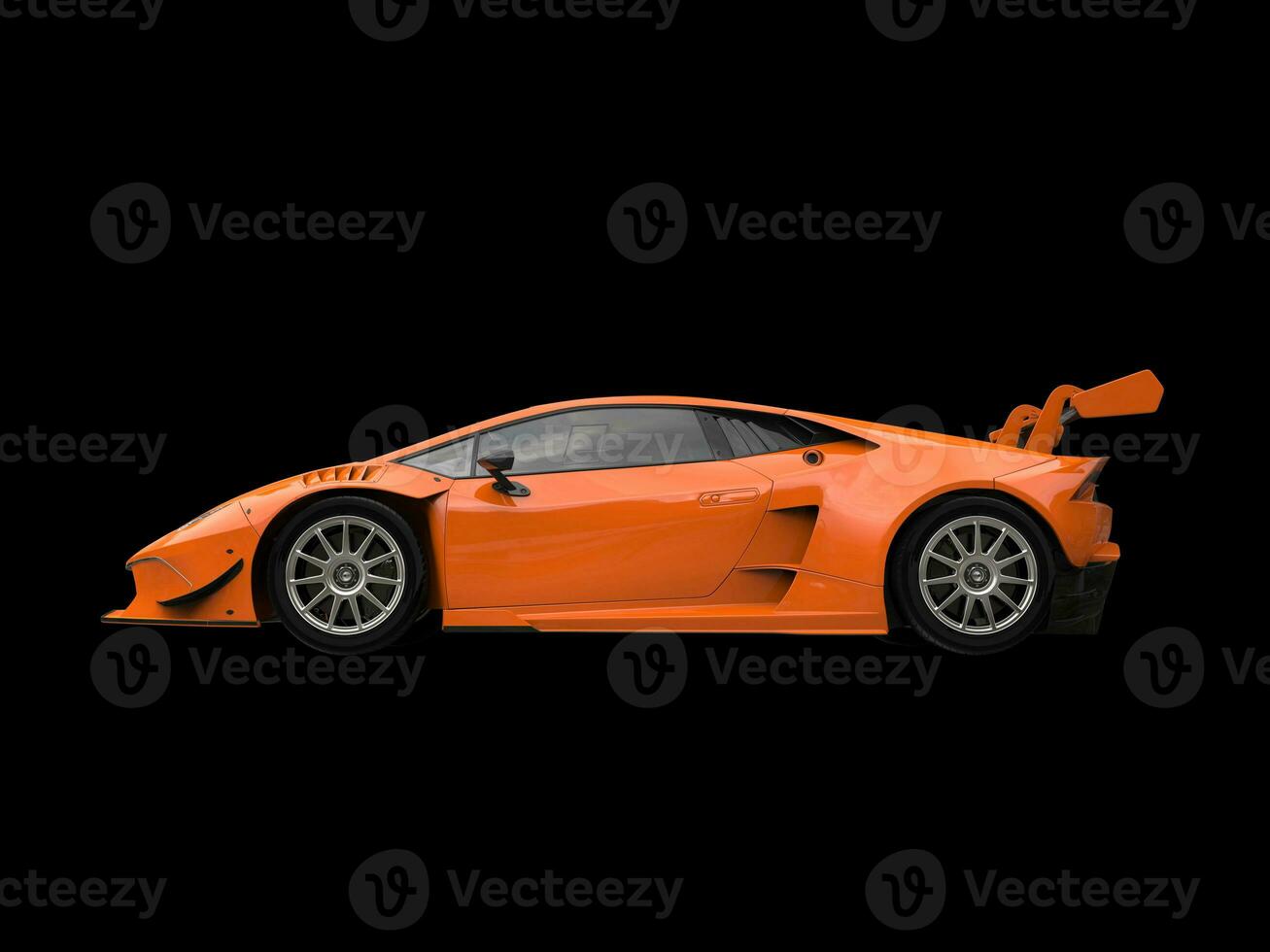 Orange rouge moderne supercar photo