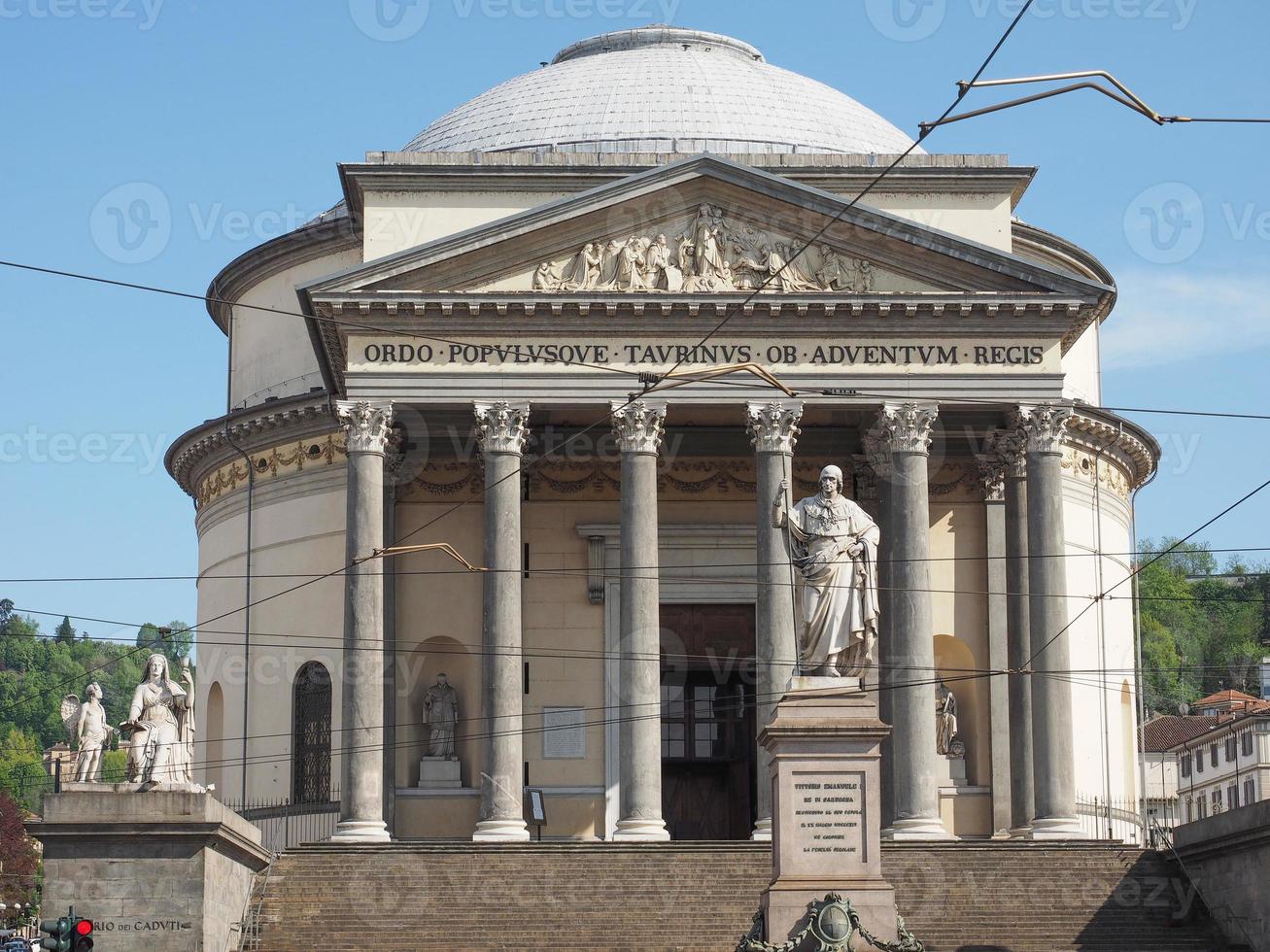 Église Gran Madre Turin photo