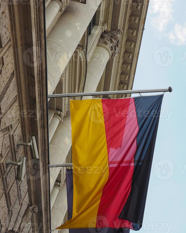 drapeau de l'Allemagne photo