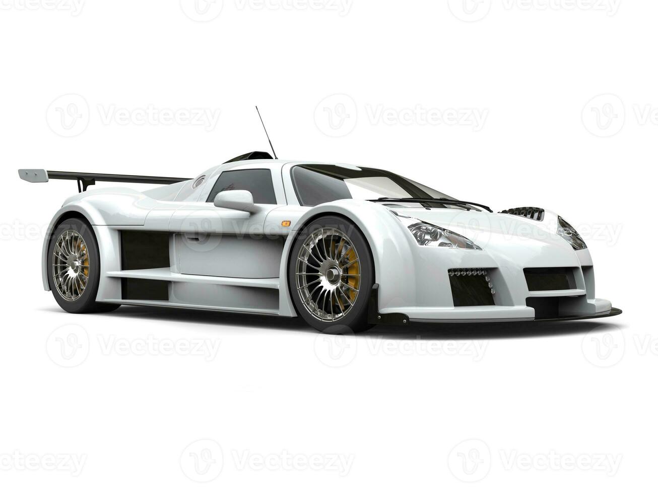 blanc courses supercar - studio beauté coup photo