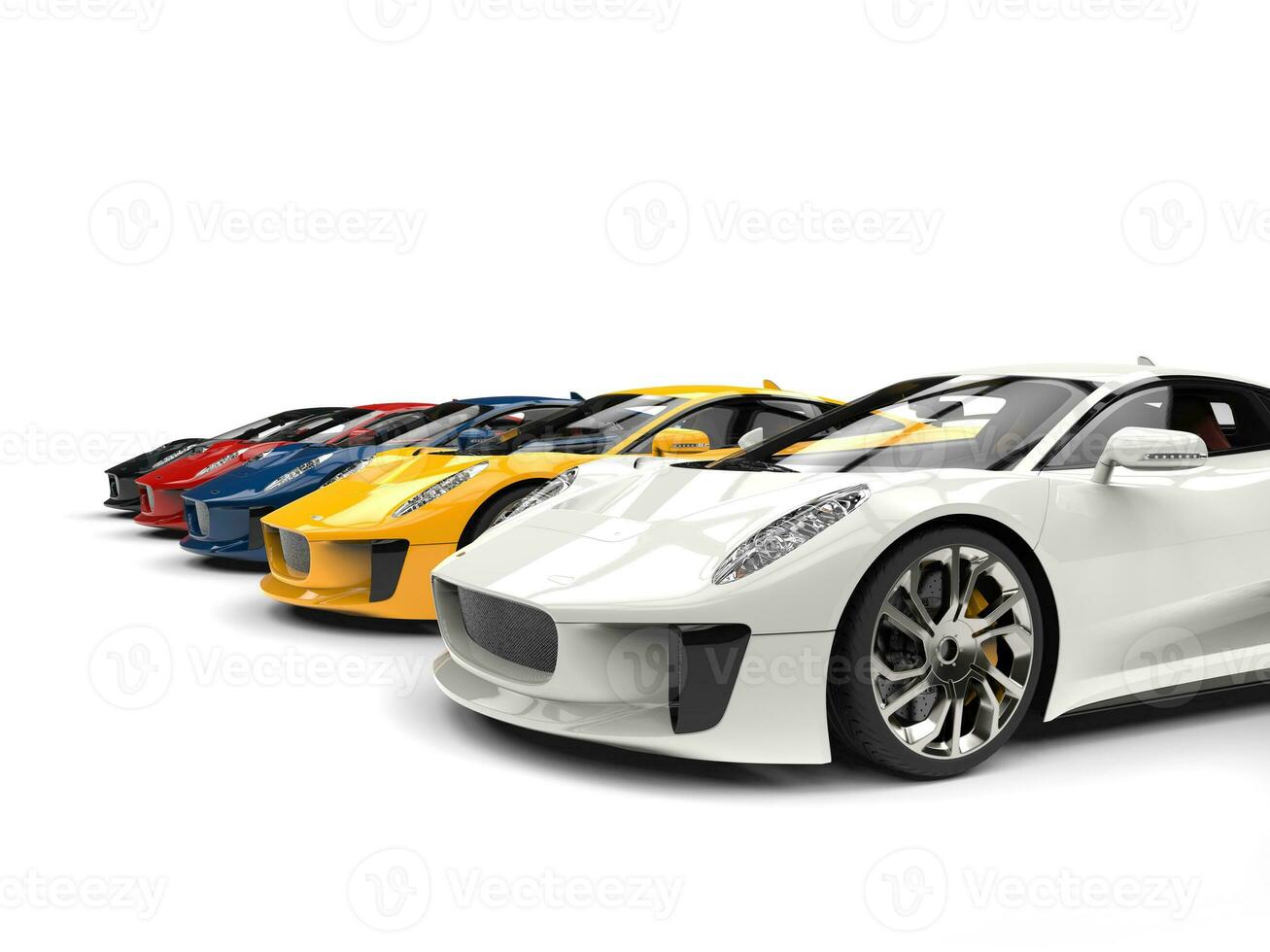 cool super des sports voitures dans tout base couleurs photo