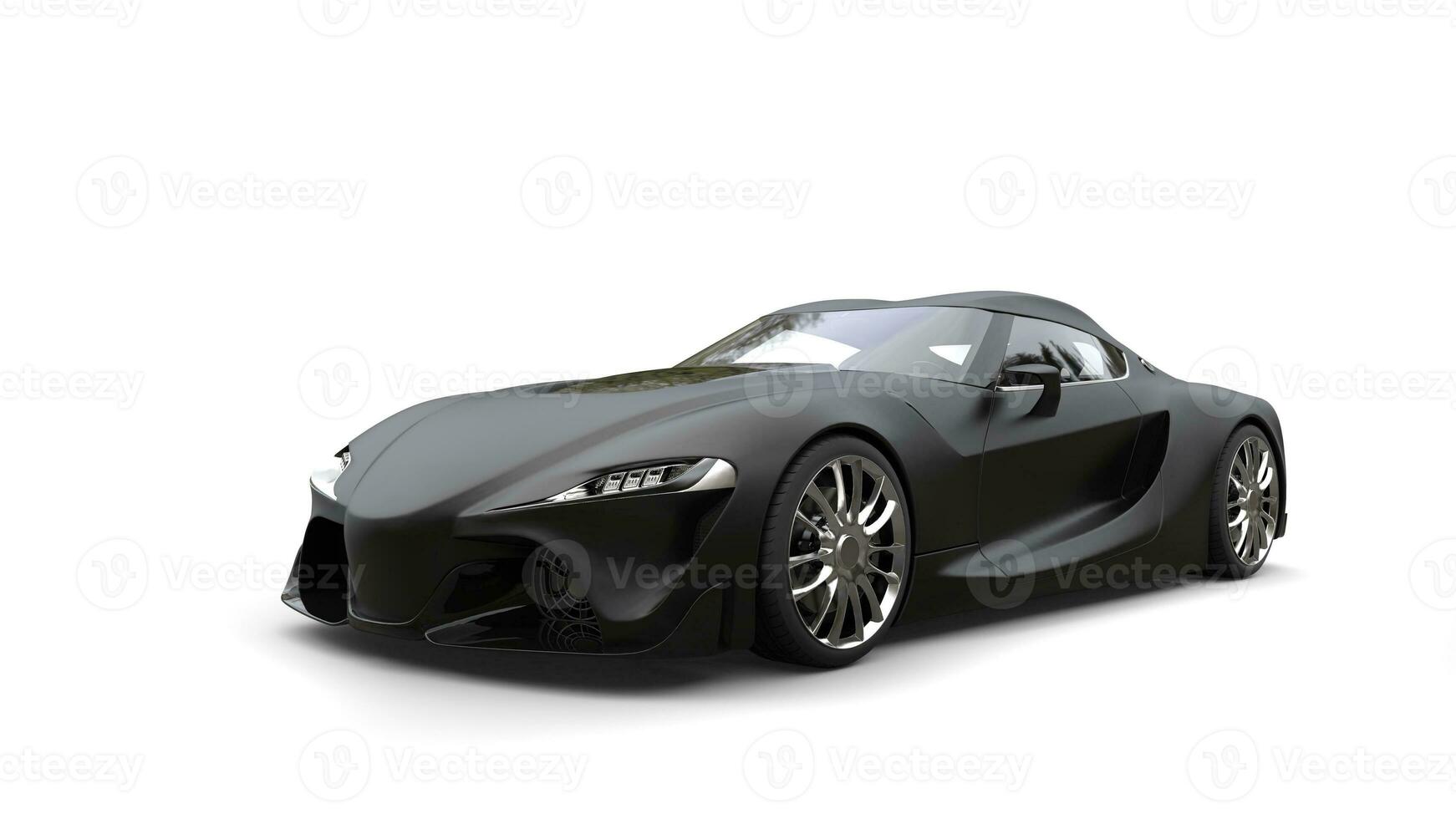 incroyable mat noir super des sports voiture - beauté coup photo