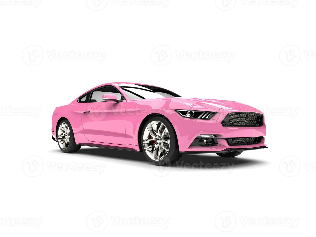 mignonne bonbons rose moderne muscle voiture photo