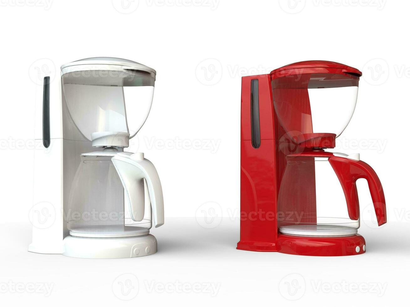 moderne blanc et rouge café fabricants photo