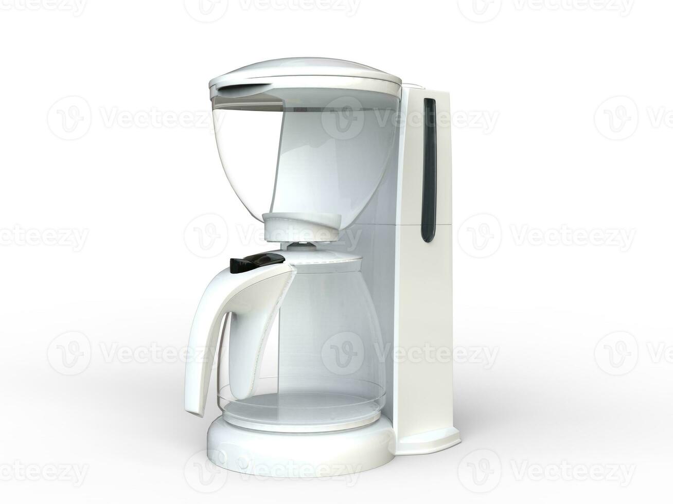 moderne blanc café fabricant photo