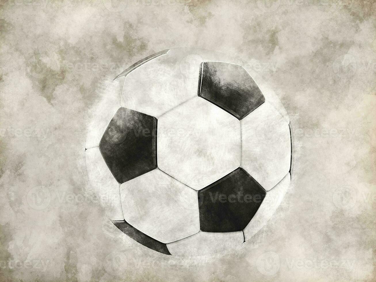 Football - main tiré illustration photo