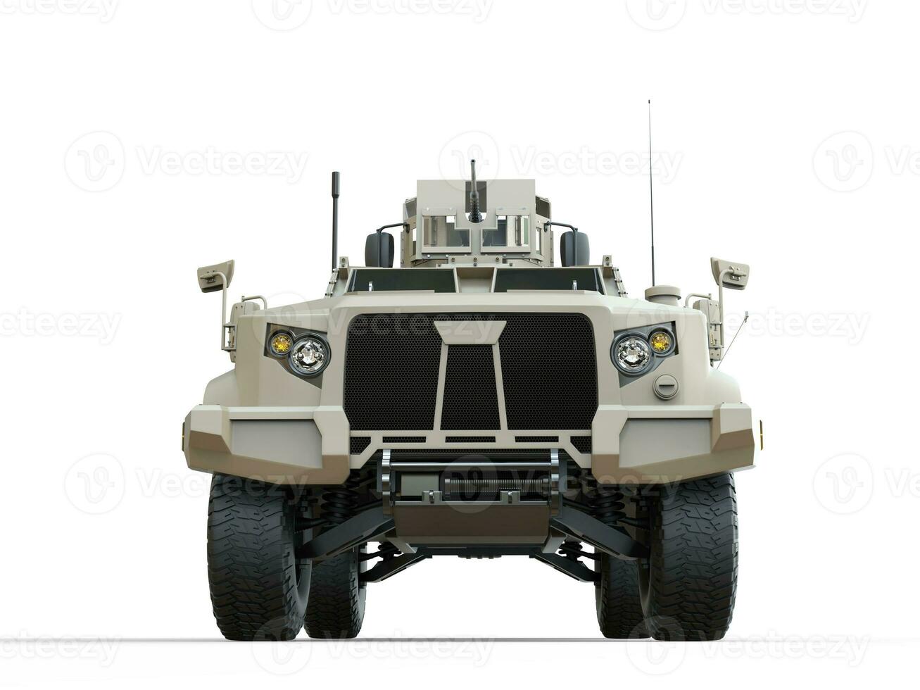 militaire tout terrain tactique véhicule - de face vue photo