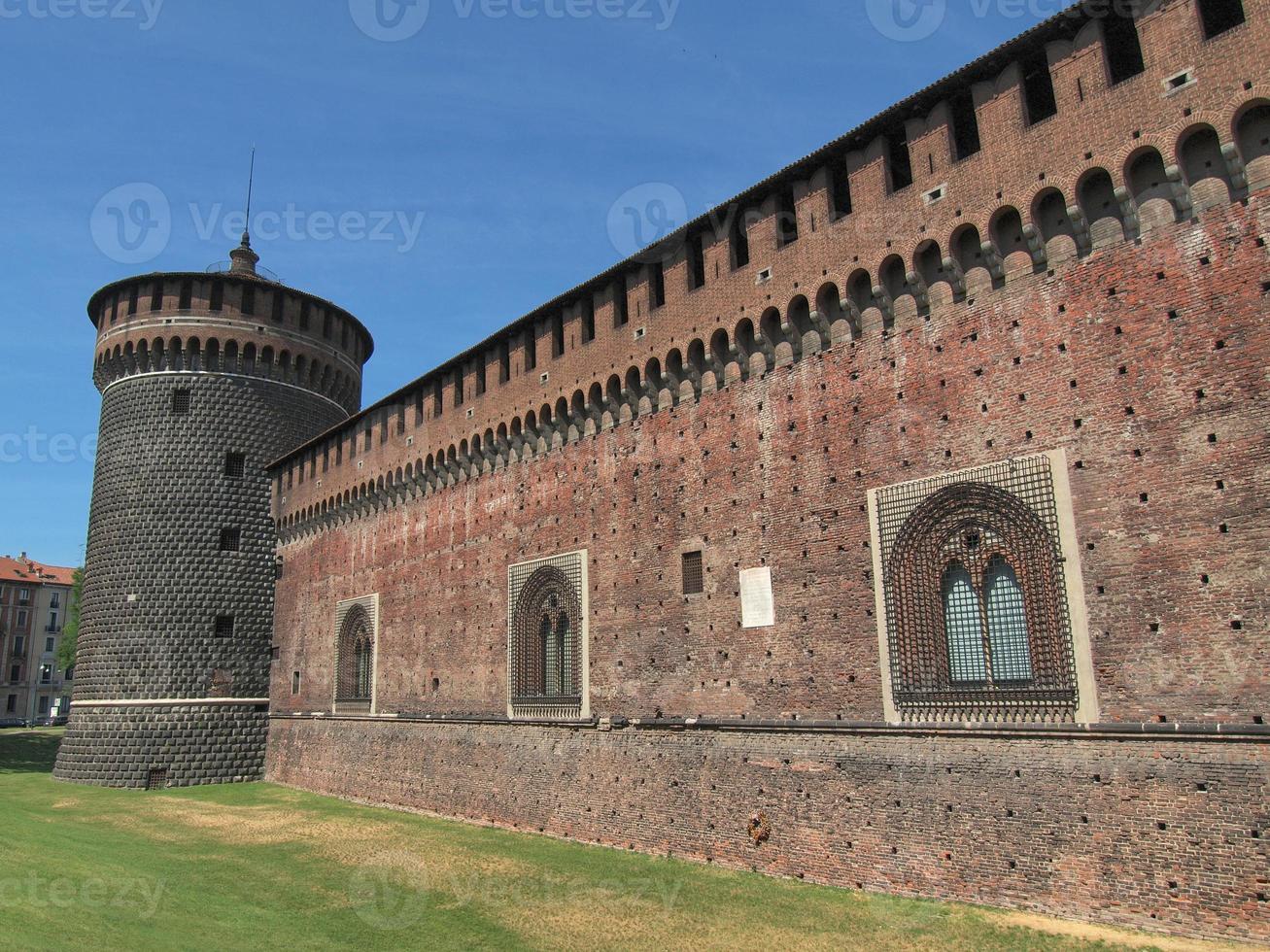 castello sforzesco, milan photo