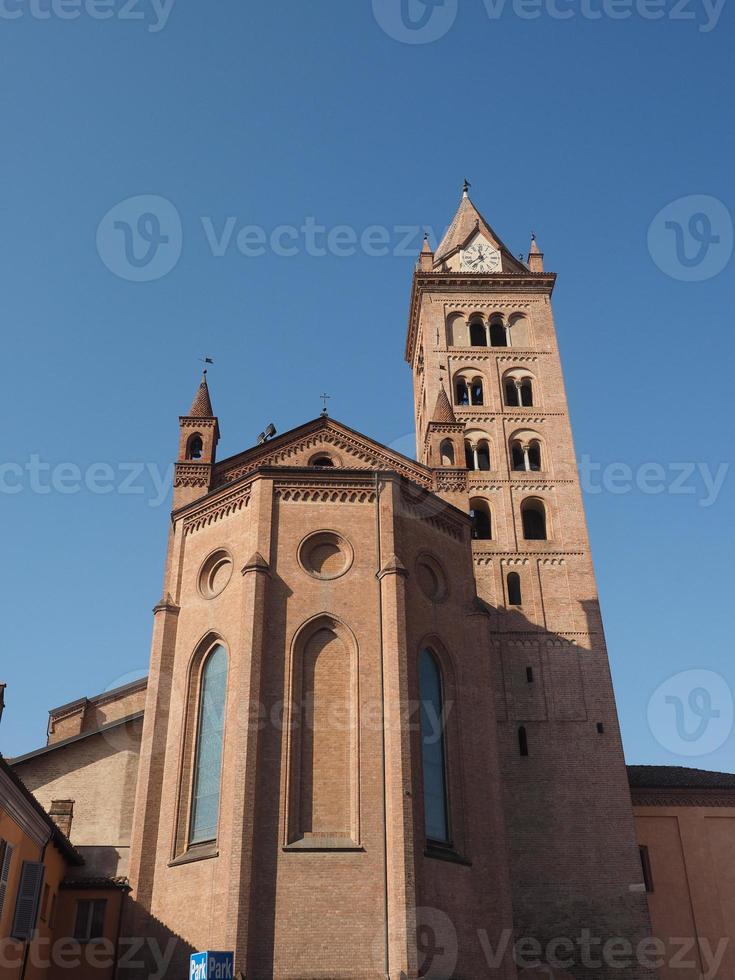 la cathédrale san lorenzo à alba photo