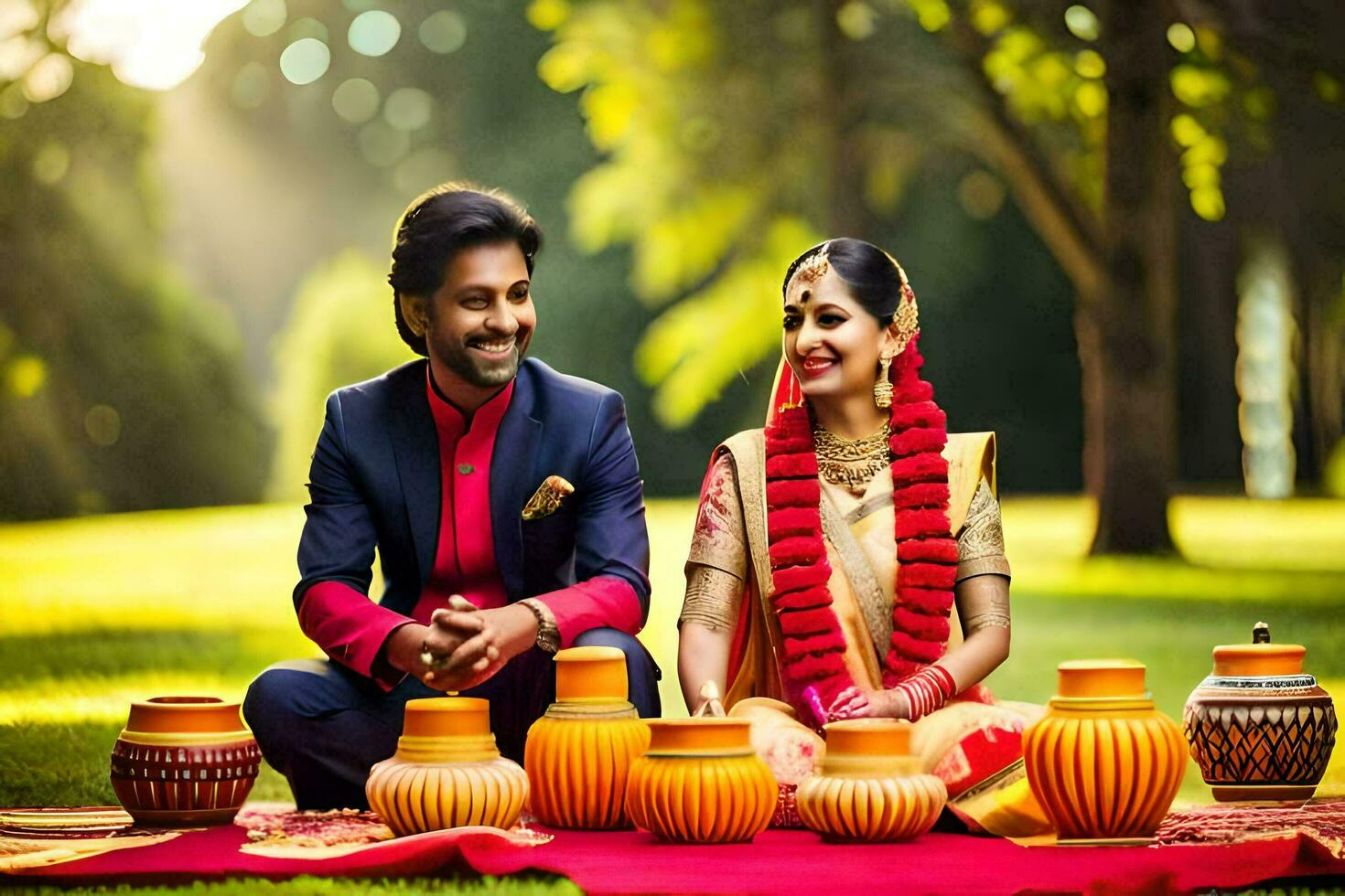 mariage la photographie dans Bangalore. généré par ai photo