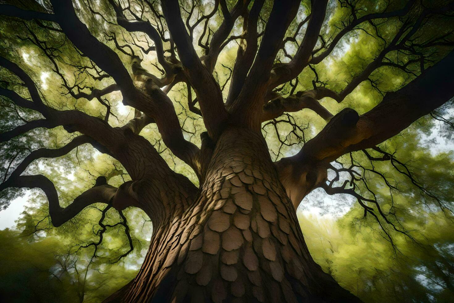 le arbre de la vie par James Kennedy. généré par ai photo