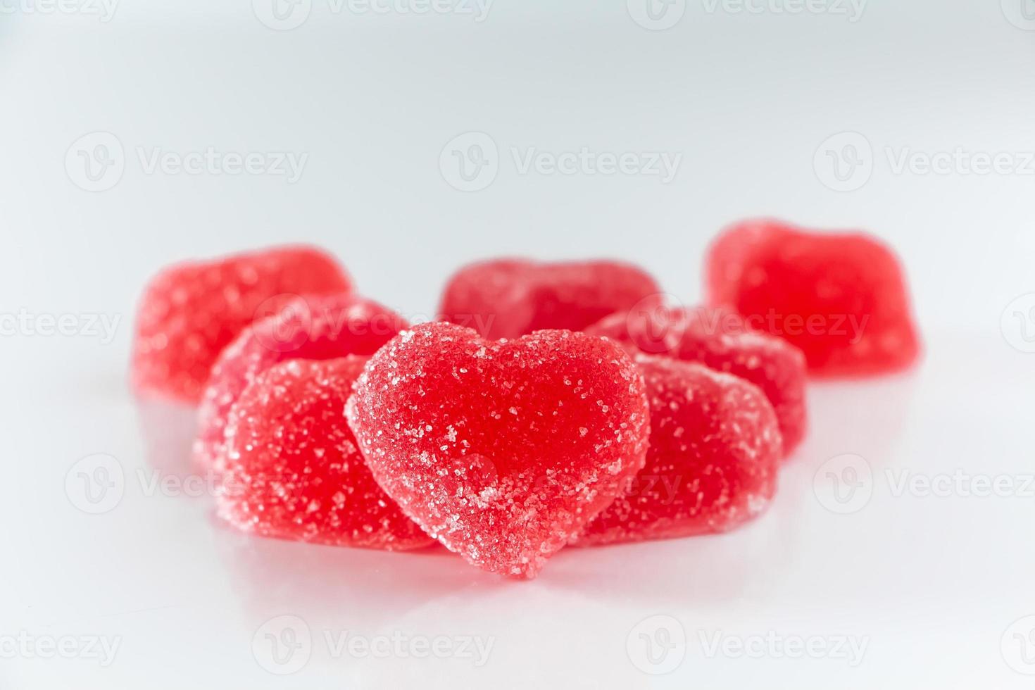 marmelade en forme de coeur pour la saint valentin photo