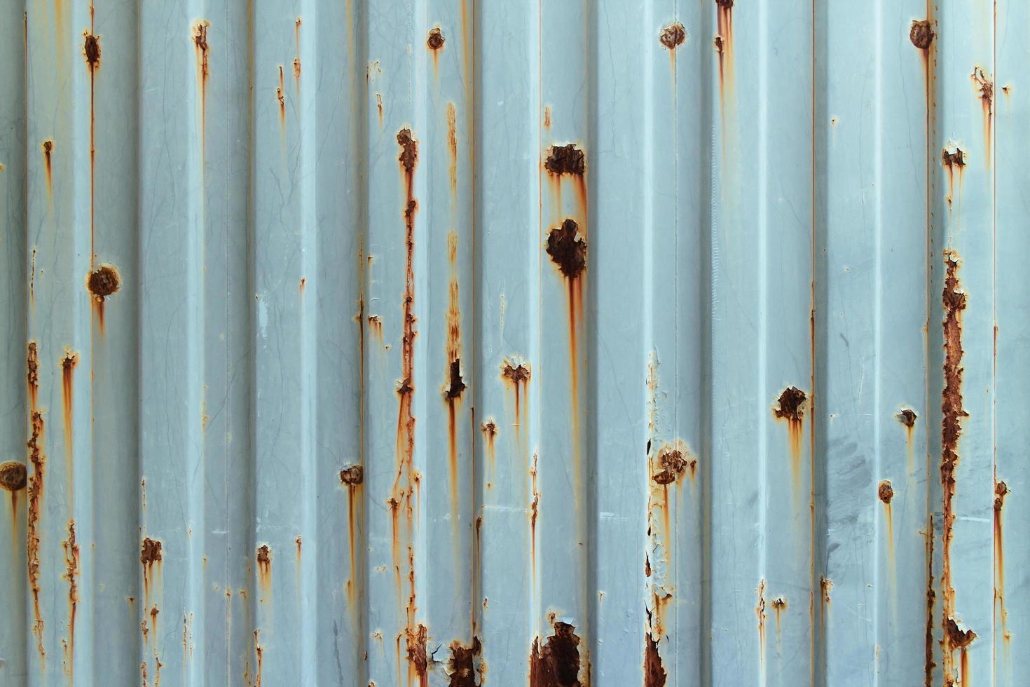 texture de plaque de métal bleu grunge. photo