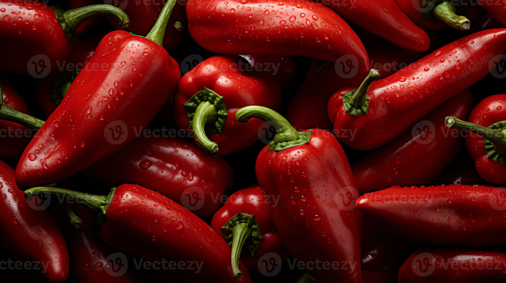 délicieux rouge chaud le Chili poivre modèle photo