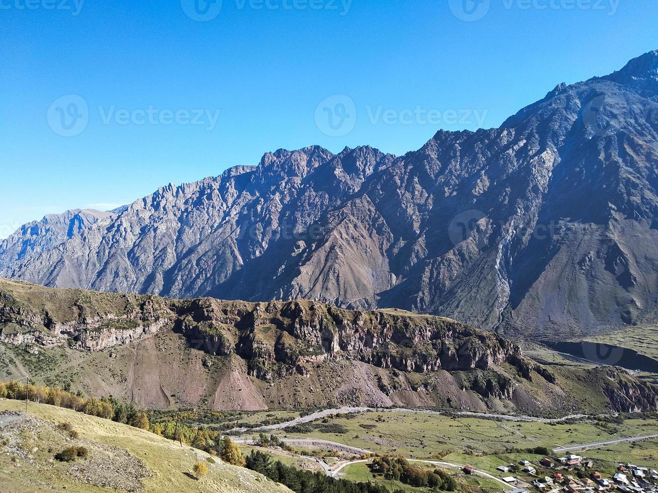 montagnes de Géorgie, hauteur photo