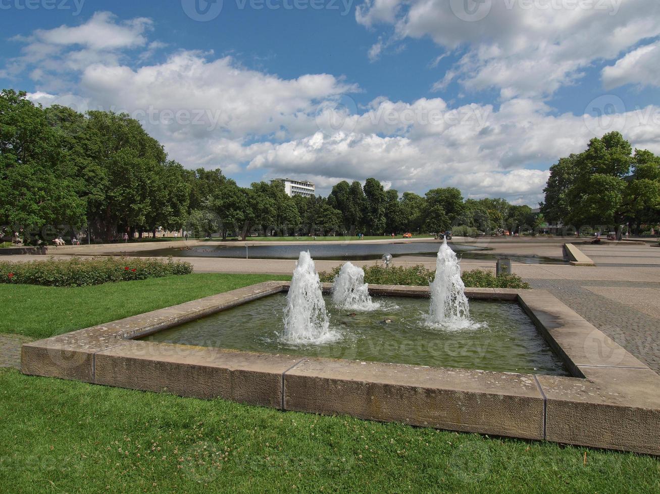 jardins à stuttgart, allemagne photo