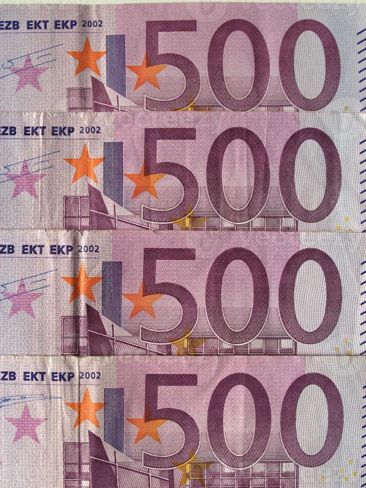 Billet de 500 euros, union européenne photo