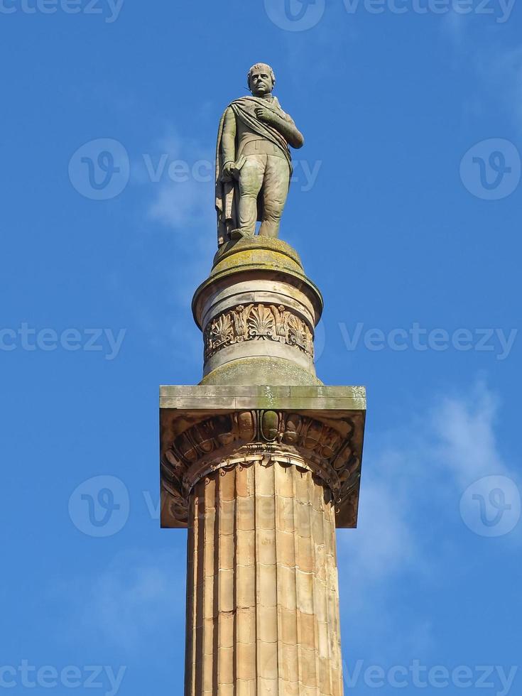 scott monument, glasgow photo