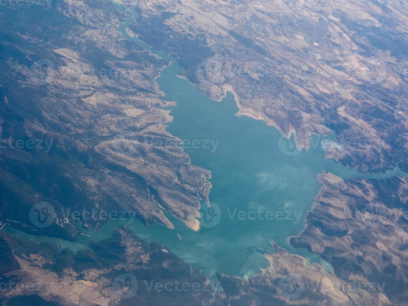 vue aérienne de la sardaigne photo