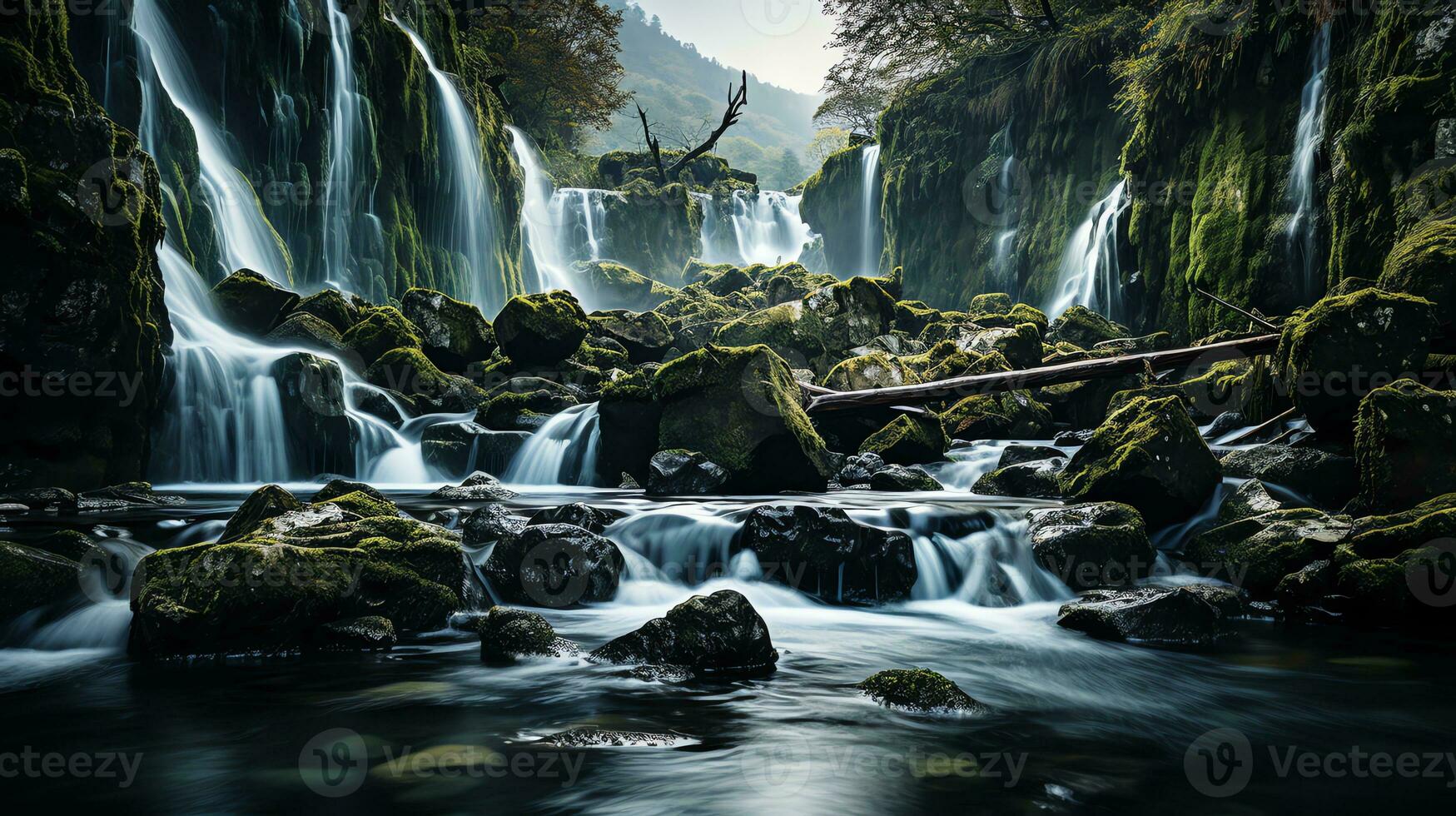 le beauté de la nature ai génératif photo