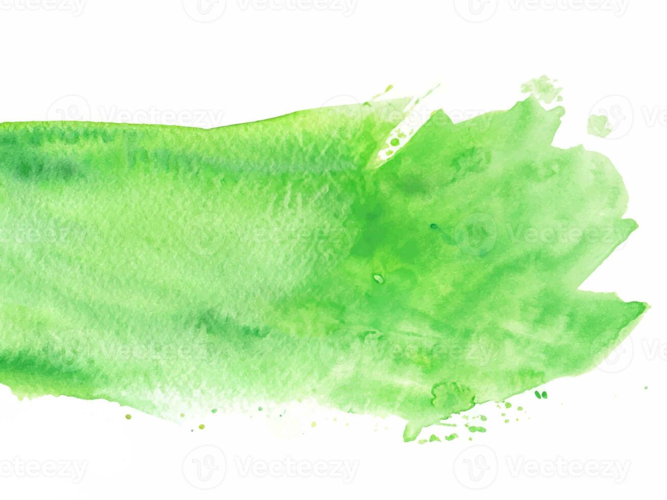 aquarelle abstrait vert tache photo