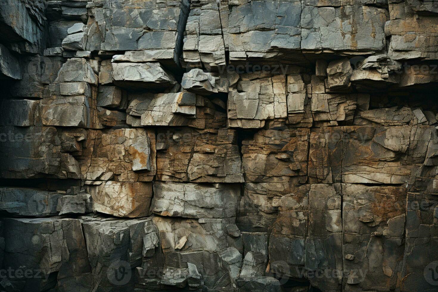 texture de une la grotte mur avec Naturel lumière, fond d'écran arrière-plan, ai généré photo