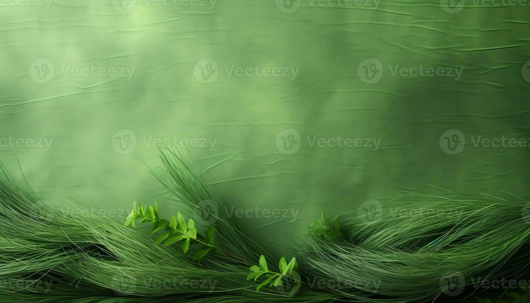 Jaune fleurs dans une vase sur une vert Contexte ai généré photo