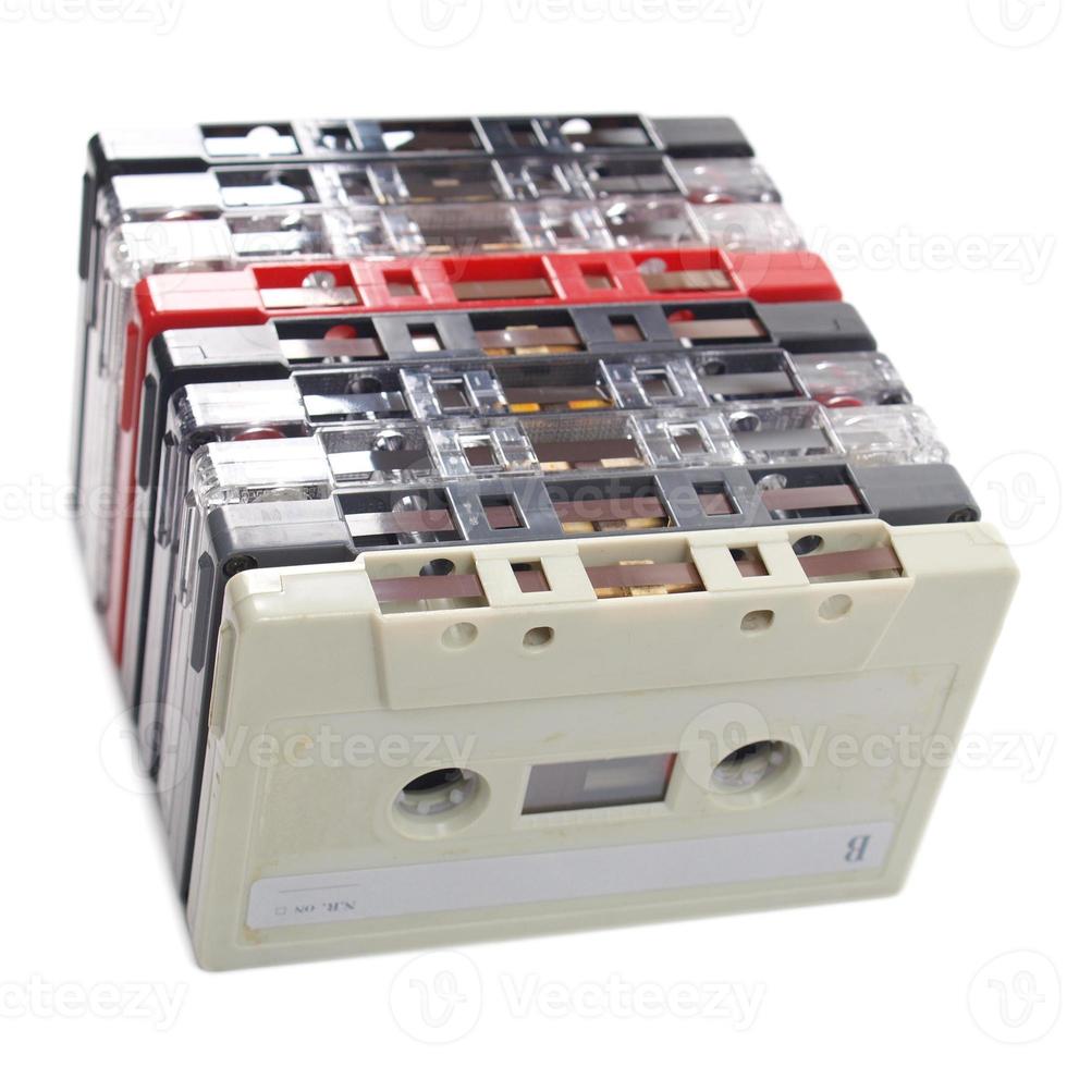 cassettes isolées photo