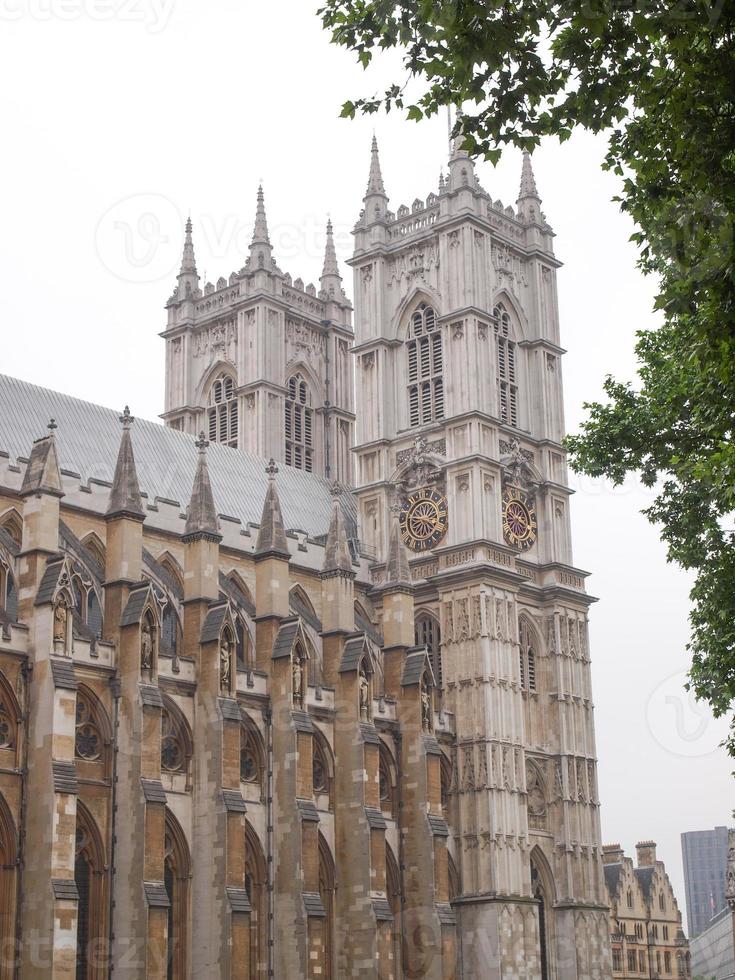 Église de l'abbaye de Westminster à Londres photo