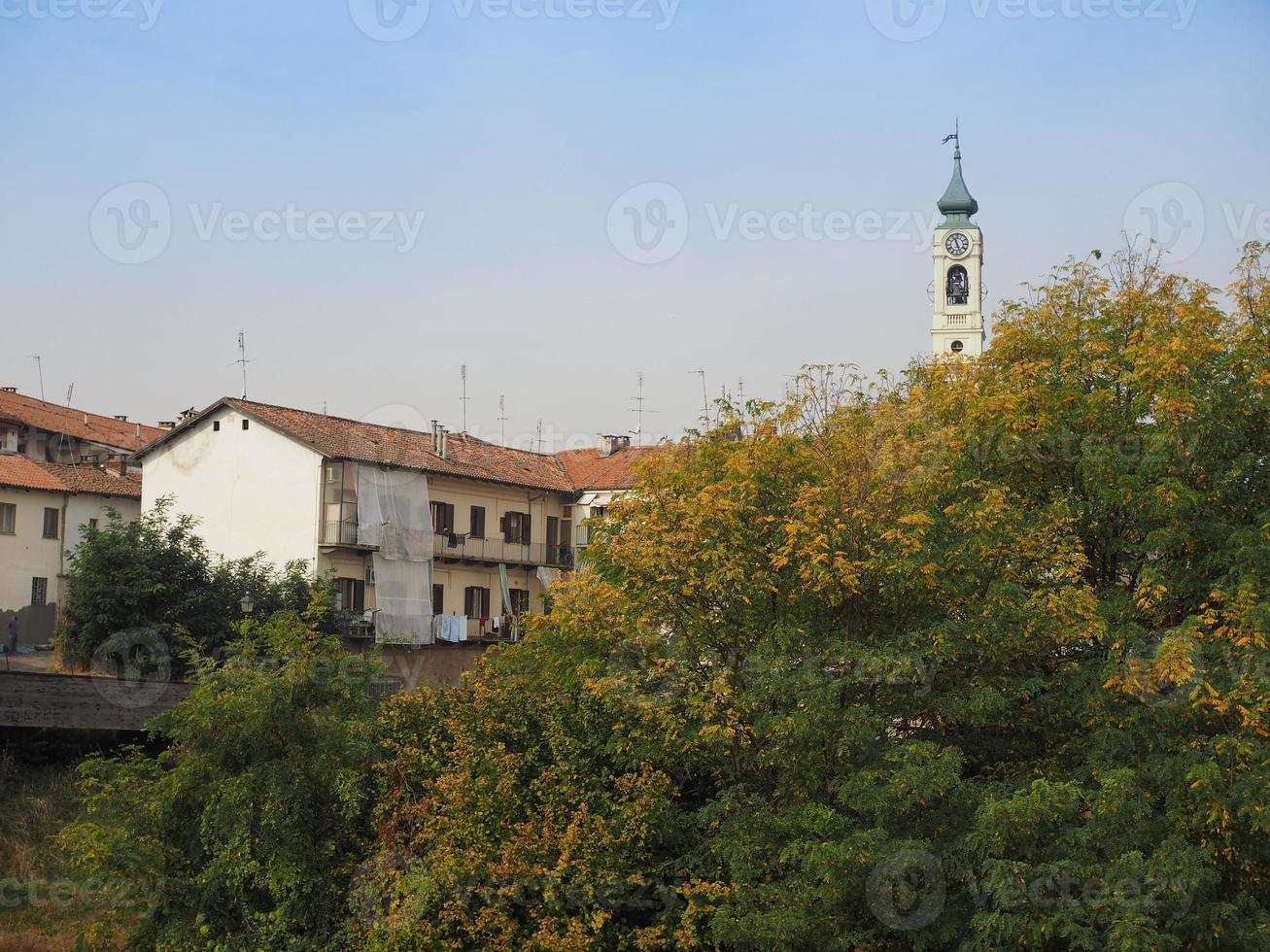 vue sur la ville de venaria photo