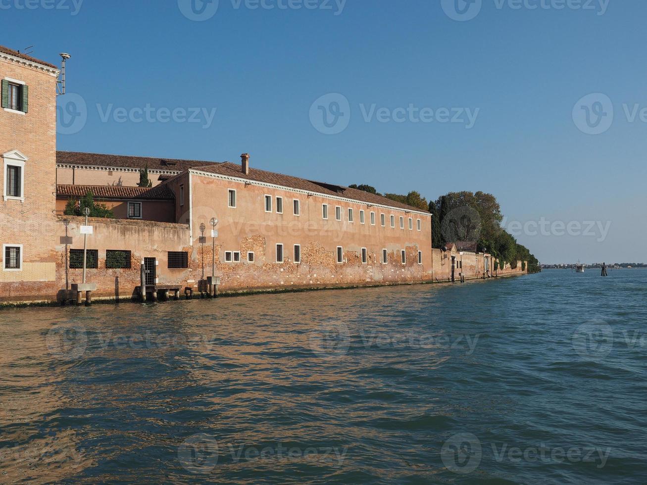 vue sur la ville de venise photo