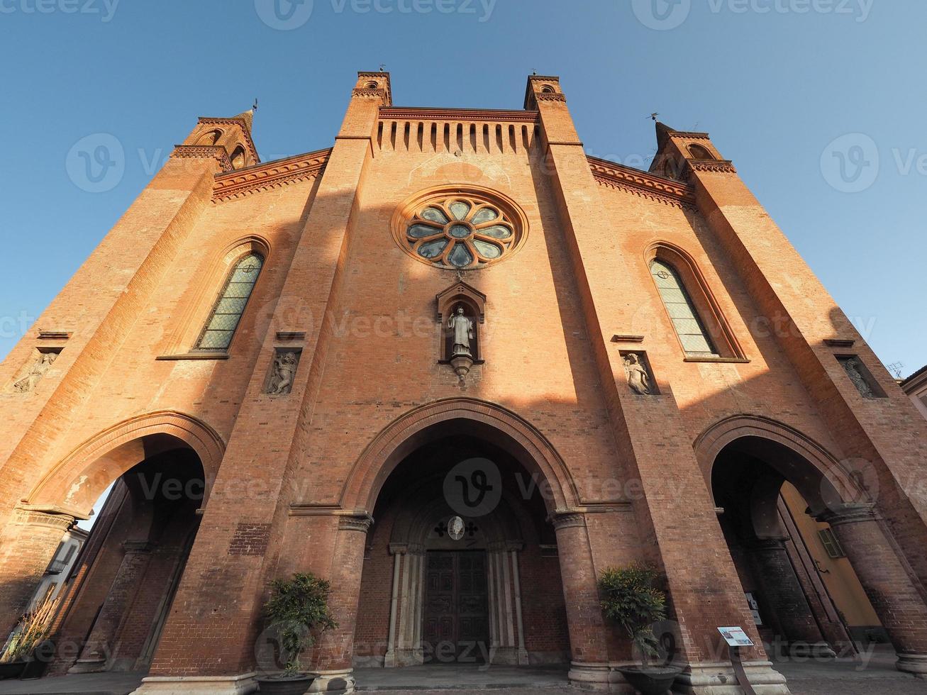 la cathédrale san lorenzo à alba photo