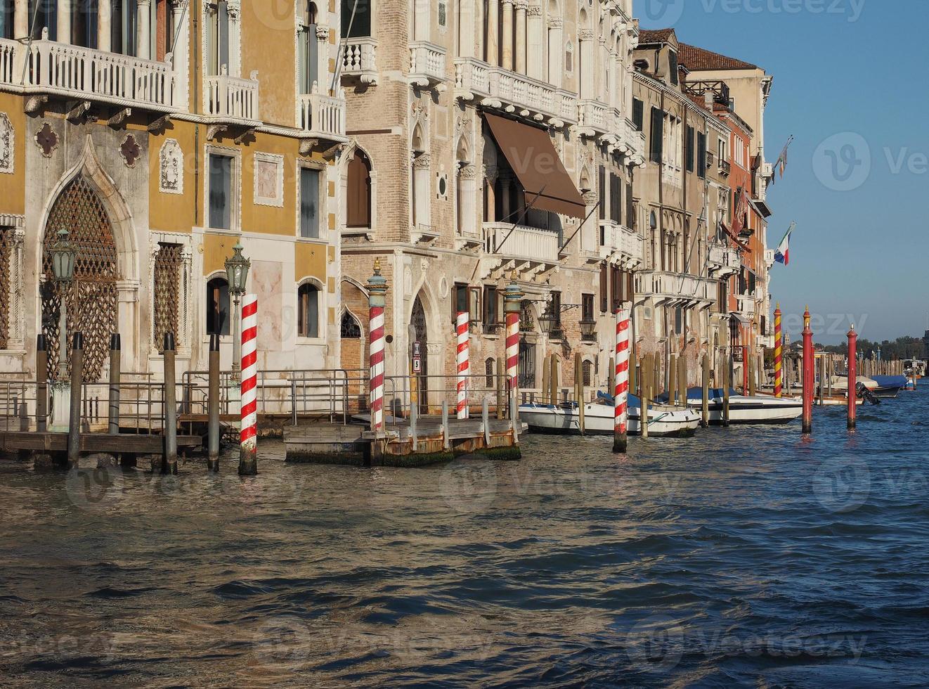 grand canal à venise photo