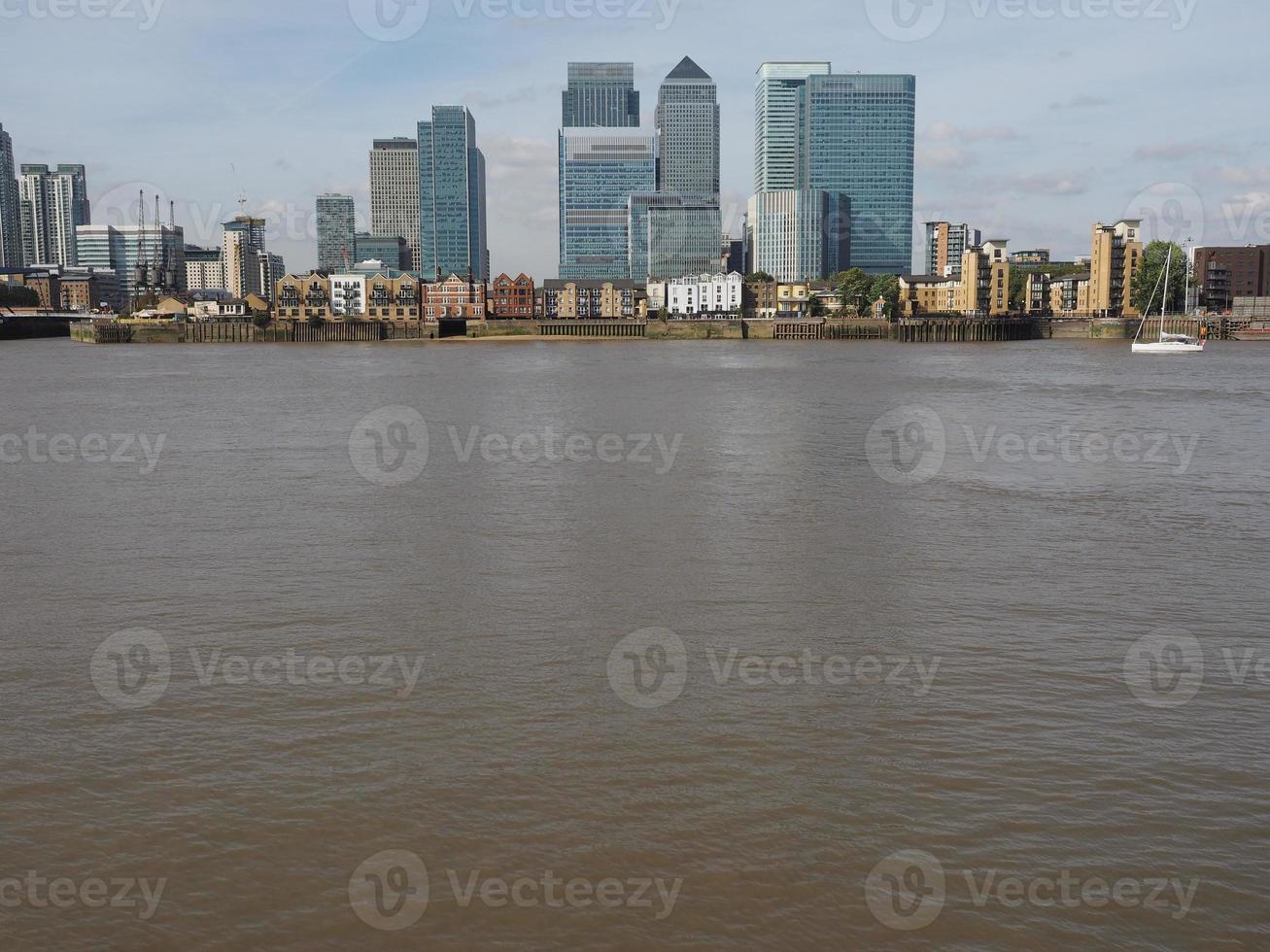 Canary Wharf à Londres photo