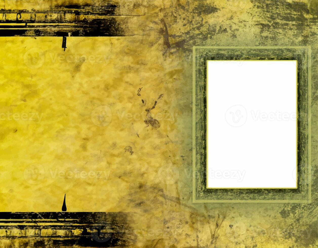 abstrait grunge rectangulaire Cadre photo