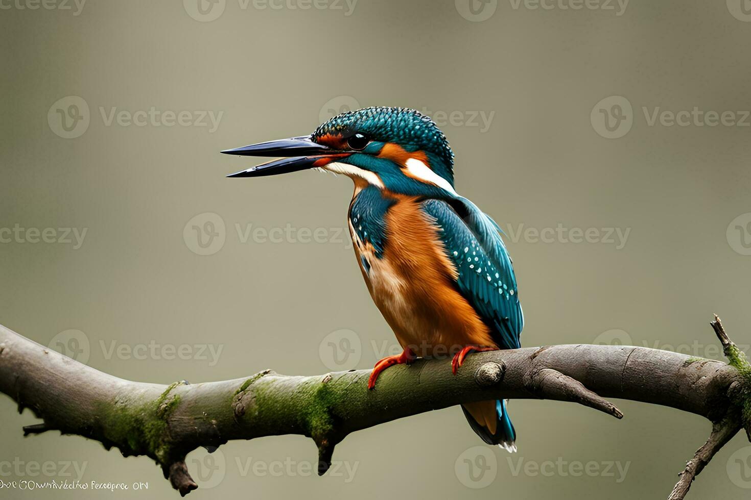 martin-pêcheur tranchant image. ai génératif photo