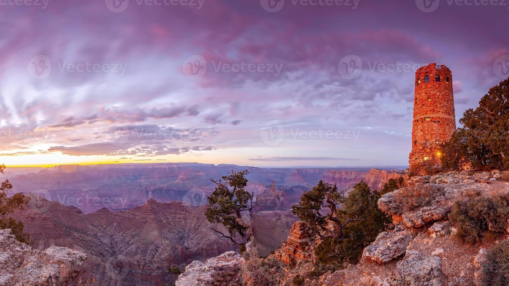 paysage naturel du grand canyon en arizona photo