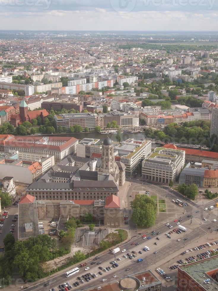 vue aérienne de berlin photo