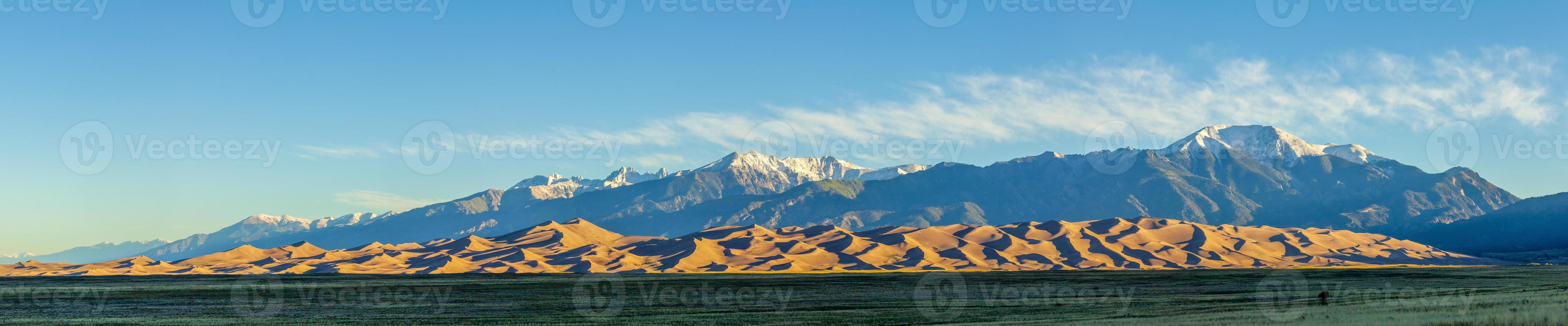 parc national des grandes dunes de sable au colorado photo