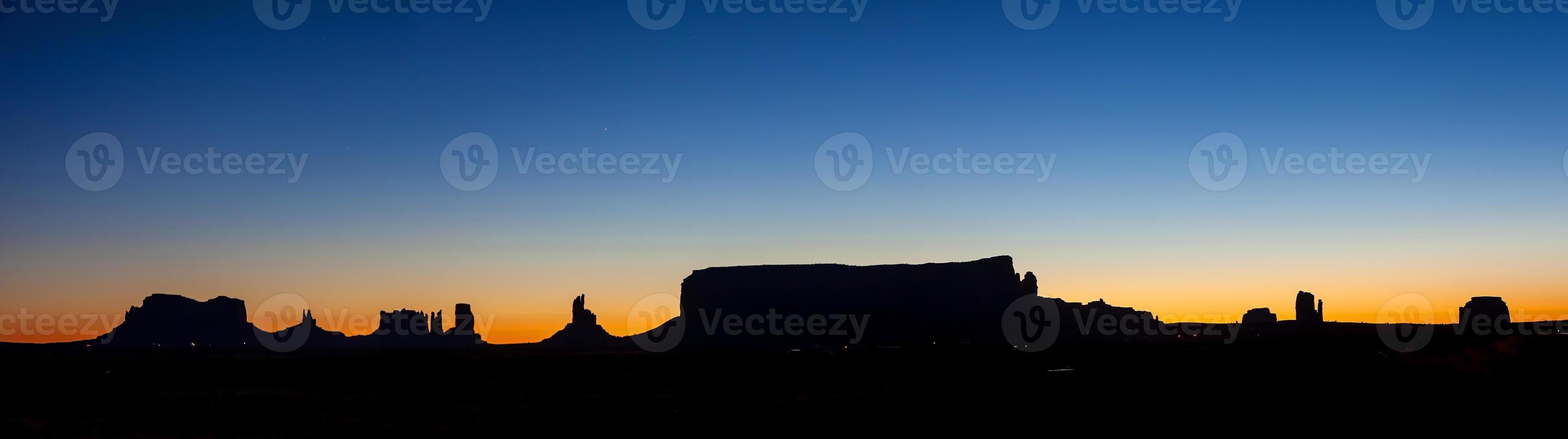 le paysage naturel unique de monument valley en utah photo