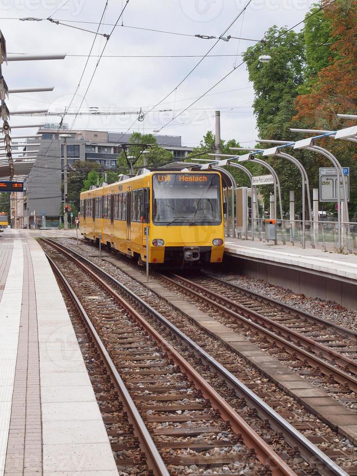 tram train à stuttgart photo