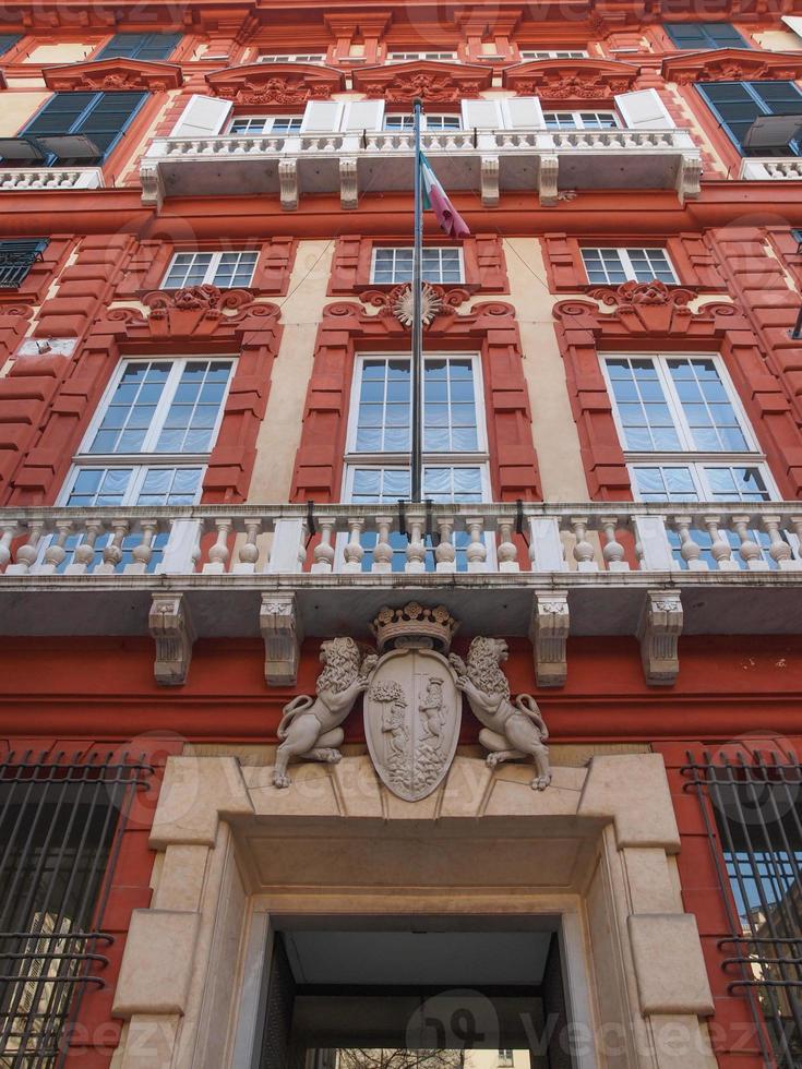 Palais Rosso à Gênes Italie photo