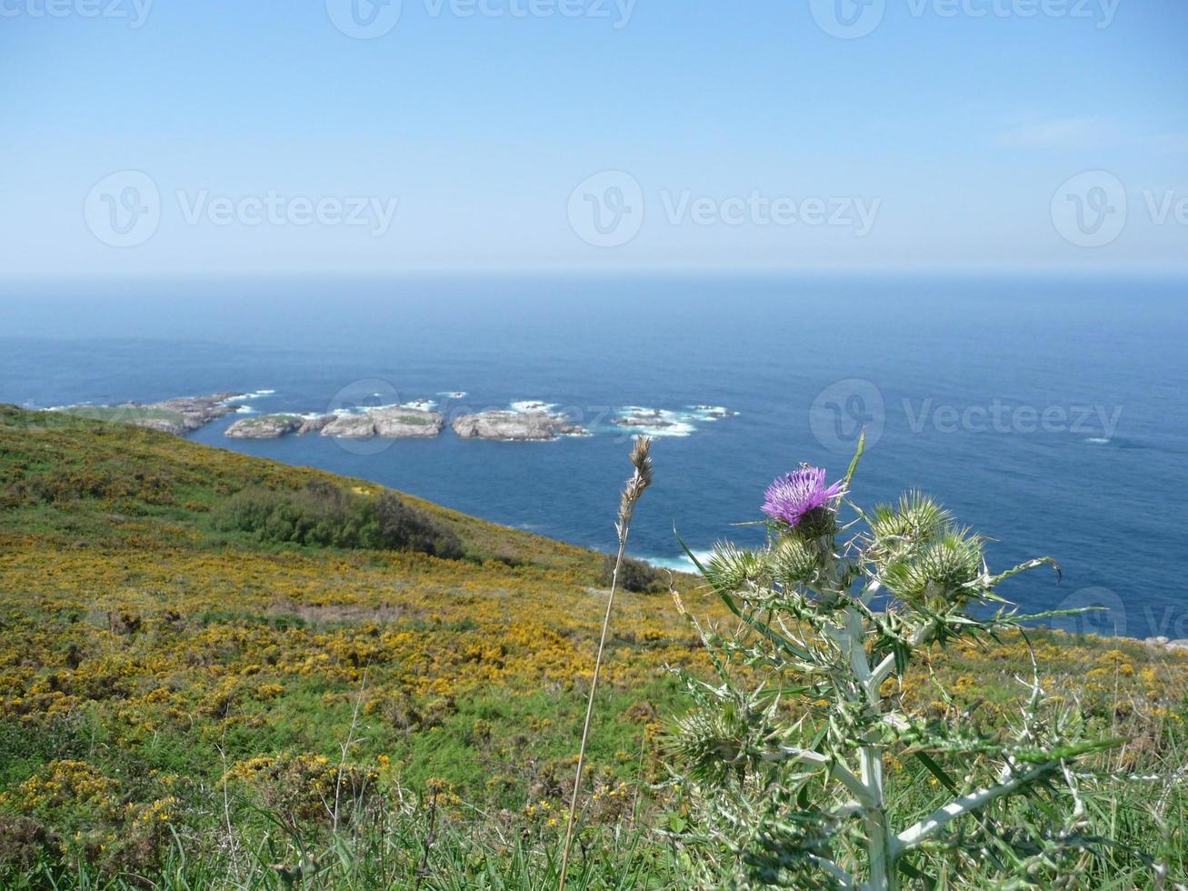 mont san pedro à la corogne - espagne photo