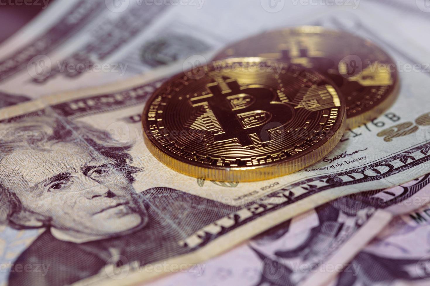 bitcoin et dollar, acheter bitcoin, échange de bitcoin photo