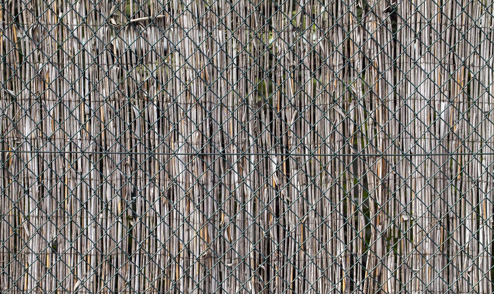 conception d'architecture abstraite de clôtures en fer photo