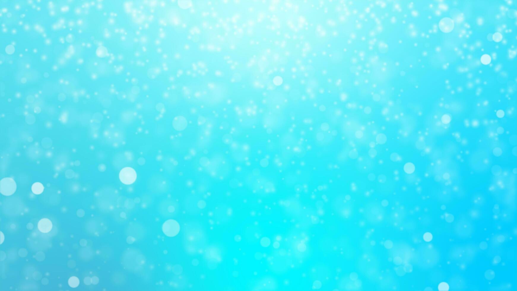 abstrait Contexte avec animation de en volant particules comme bokeh lumière magnifique sans couture boucle. bulles neige flottant poussière particules avec éclater sur bleu Contexte dans lent mouvement dynamique vent dans air photo