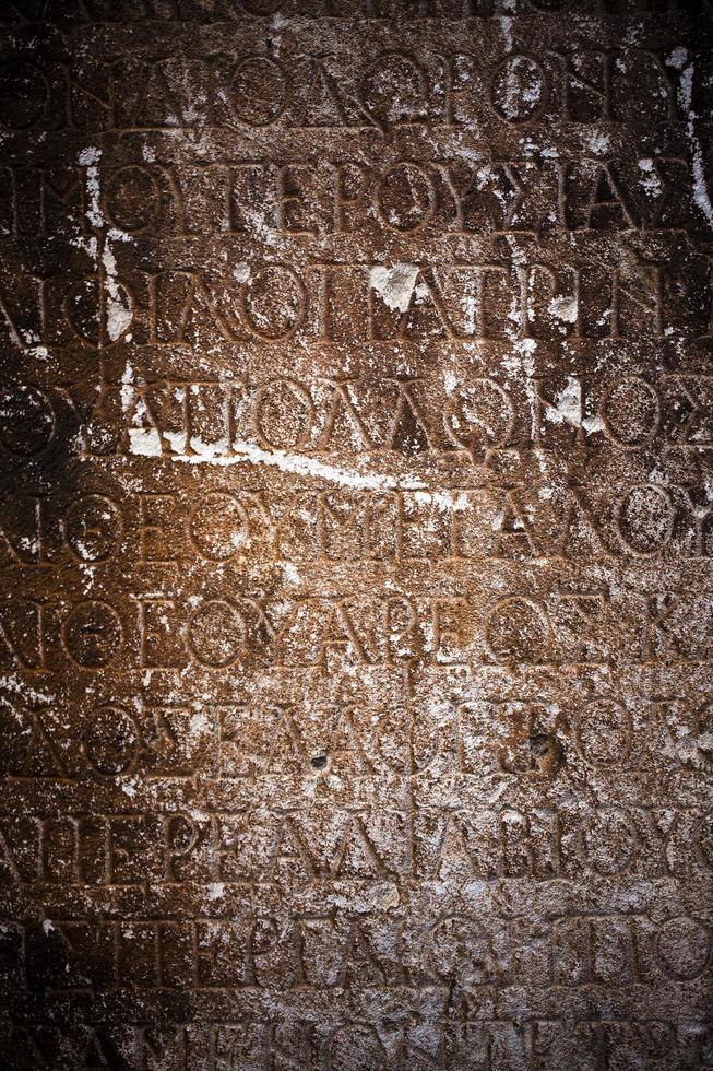 symboles historiques signes alphabets de l'egypte ancienne photo