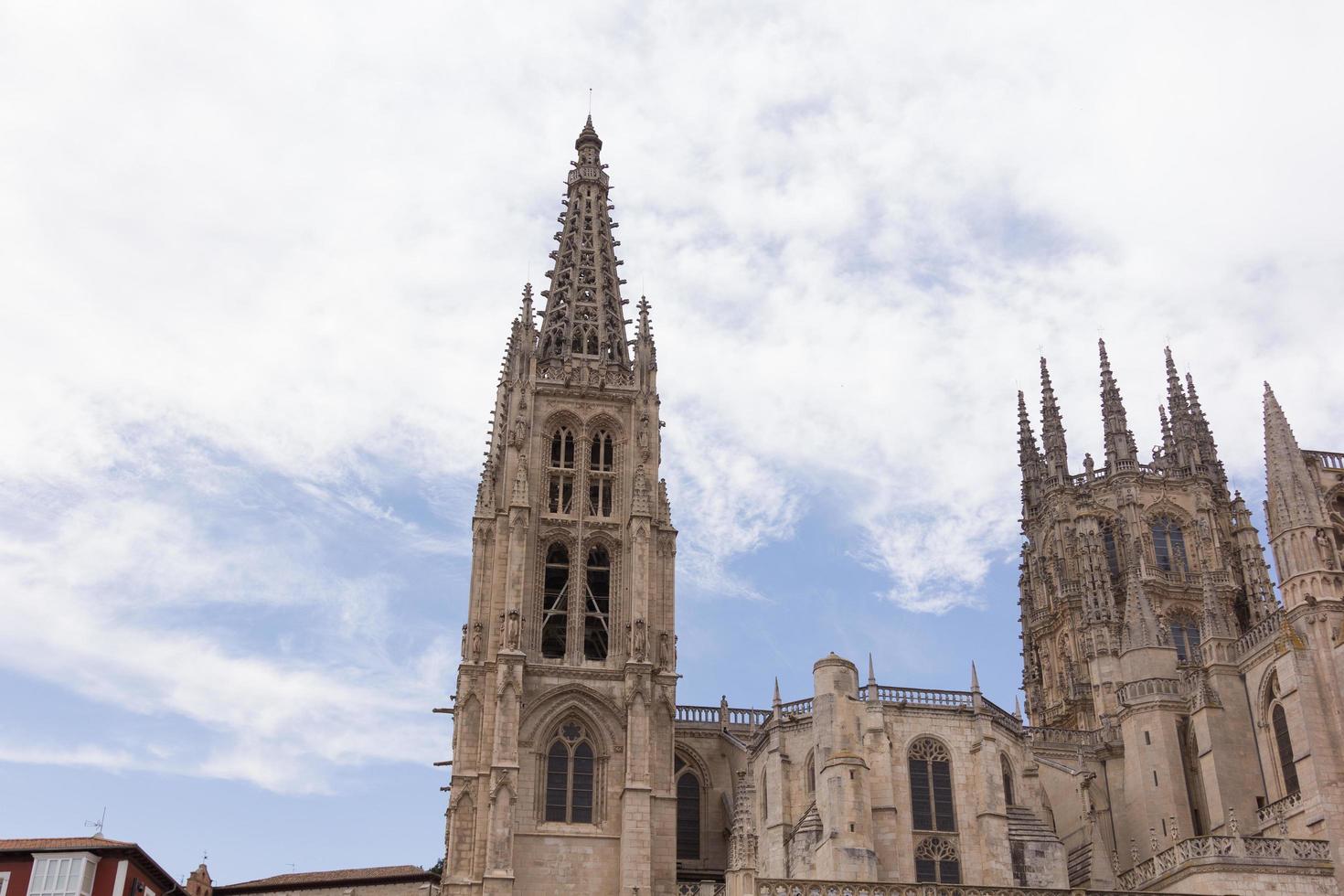 cathédrale de santa maria, burgos, castilla, espagne. photo