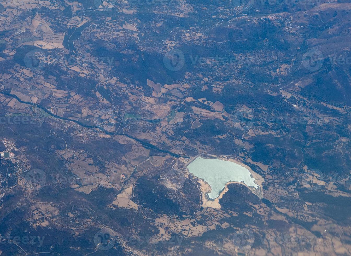 vue aérienne de la corse photo